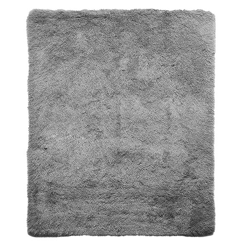 Oakleigh Home Grey Maravilla PowerLoomed Shaggy Rug Temple & ster