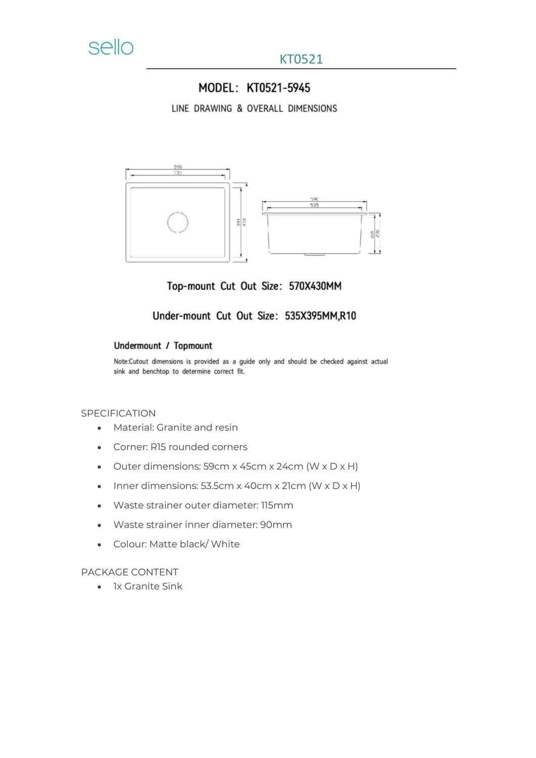 590mm-Single-Granite-Kitchen-Sink