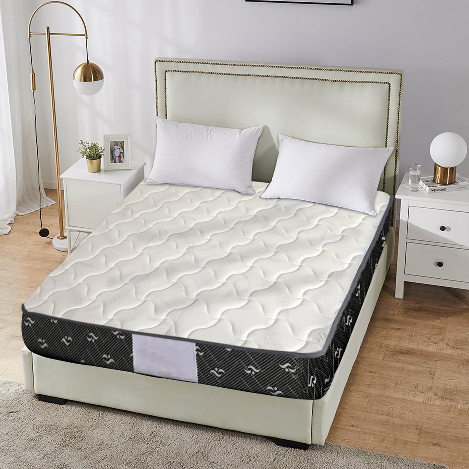 Comfy-Medium-Firm-Bonnell-Spring-Mattress