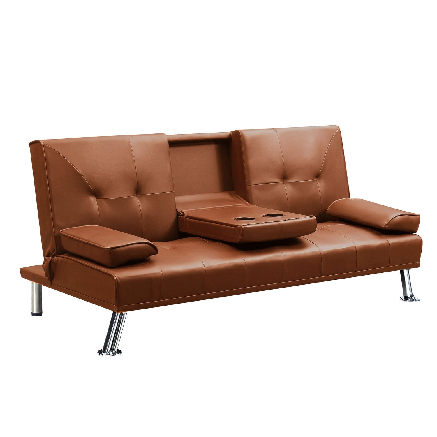 Claude-3-Seater-Faux-Leather-Futon-Sofa-Bed