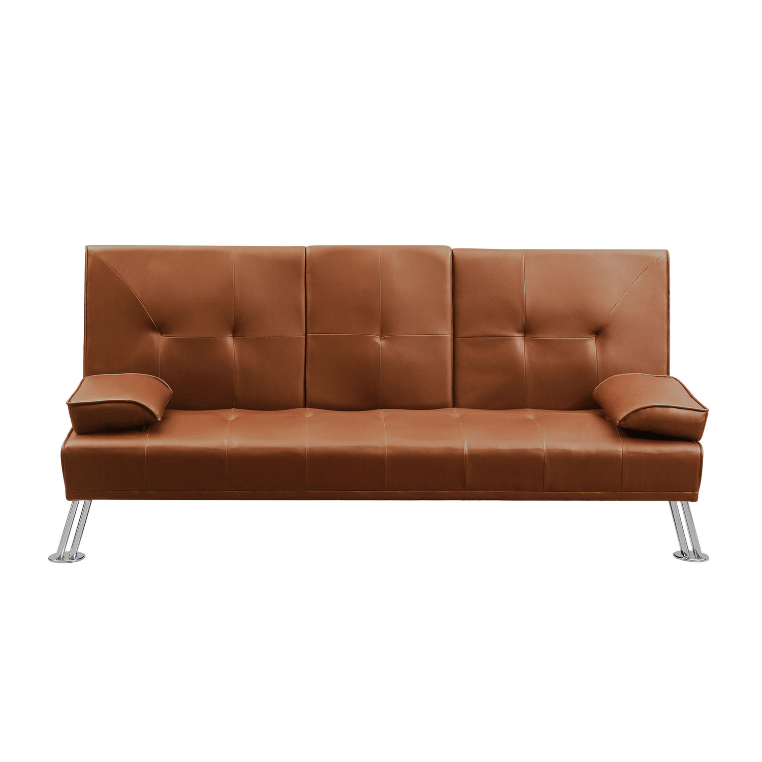 Claude-3-Seater-Faux-Leather-Futon-Sofa-Bed