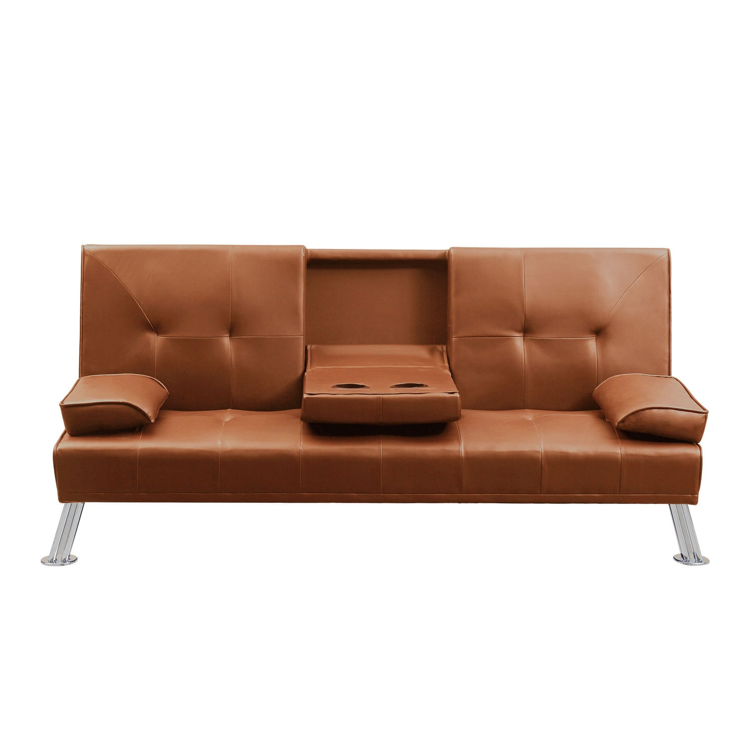 Claude-3-Seater-Faux-Leather-Futon-Sofa-Bed