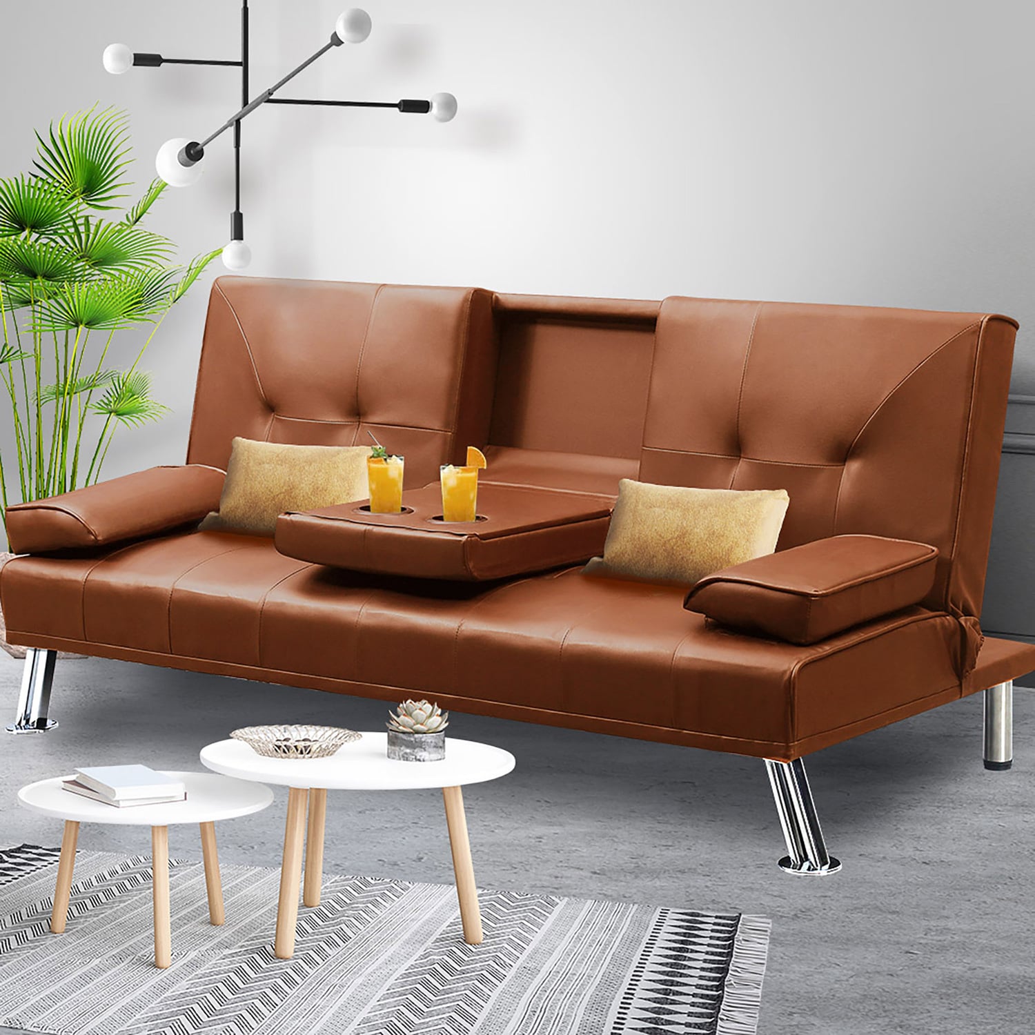 Claude-3-Seater-Faux-Leather-Futon-Sofa-Bed