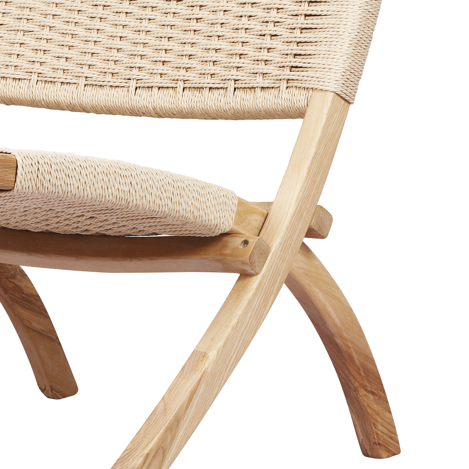 Magadi Ash Wood Lounge Chair
