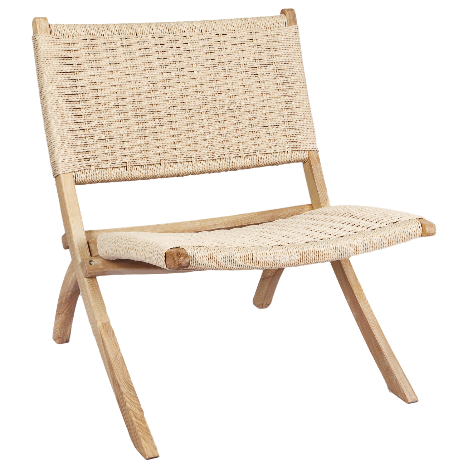 Magadi Ash Wood Lounge Chair