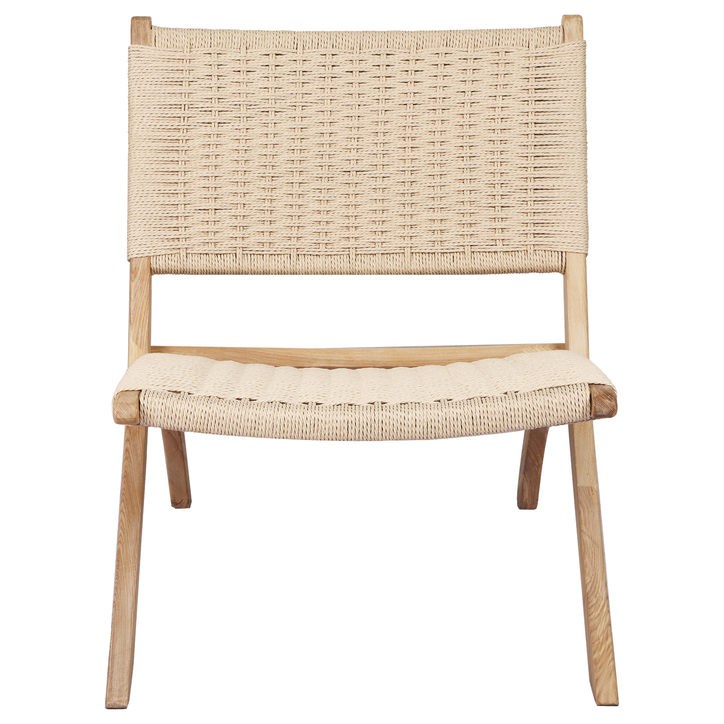 Magadi Ash Wood Lounge Chair