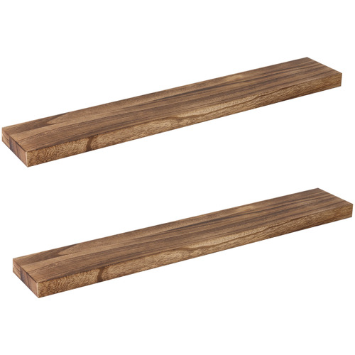 Araceli 90cm Paulownia Wood Floating Shelves | Temple & Webster