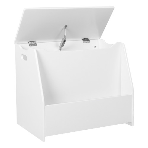 Larson Kids' White Toy Box Temple & ster