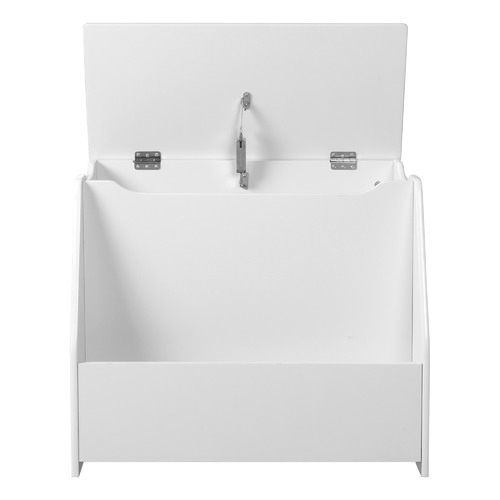 Larson Kids' White Toy Box Temple & ster