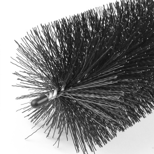 Black Nylon Brush Gutter Guards