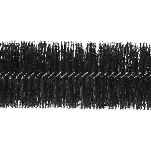 Black Nylon Brush Gutter Guards