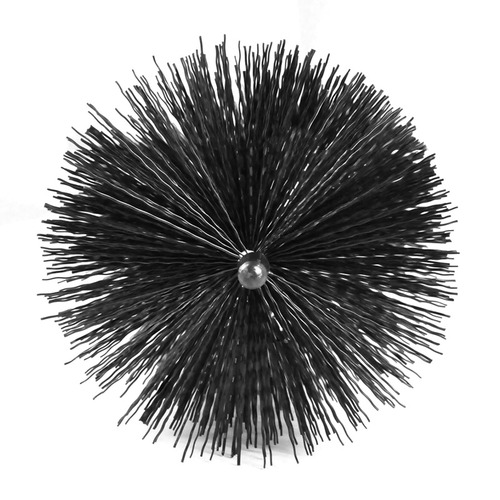 Black Nylon Brush Gutter Guards