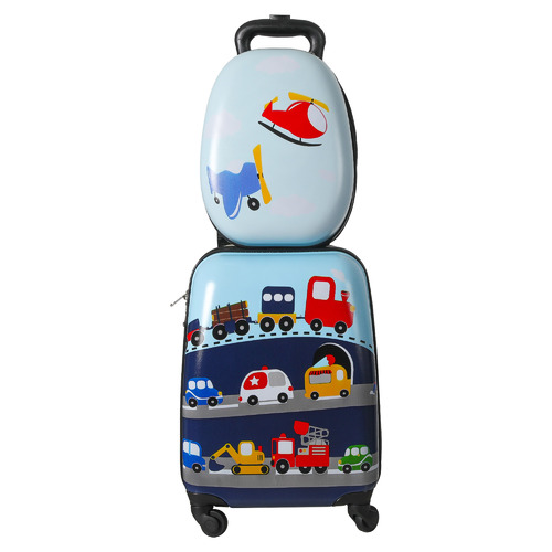 2 Piece Zoey Cars Luggage Set | Temple & Webster