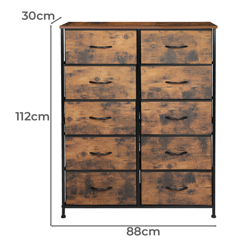 Livia 10 Drawer Chest