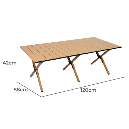 120cm Baxter Outdoor Foldable Table