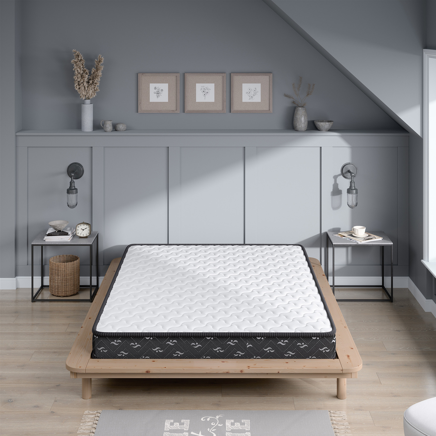 Comfy-Medium-Firm-Bonnell-Spring-Mattress