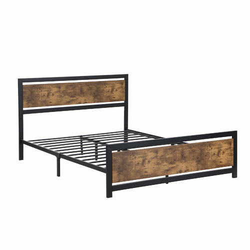 Oakleigh Home Kuma Steel Bed Frame Temple & ster
