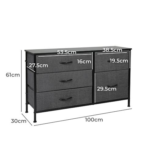 Pard 5 Drawer Dresser