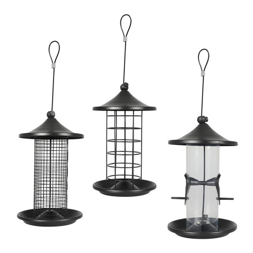 3 Piece Zimbo Bird Feeder Set | Temple & Webster