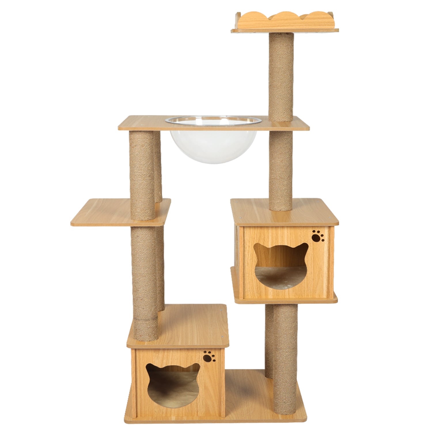 138cm Inky Wooden Cat Tree