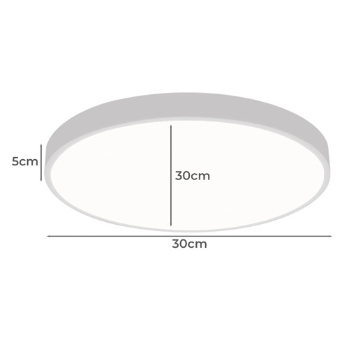 Led ceiling online lamp round