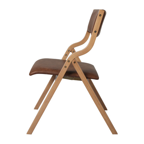 Vasilis PU Leather Folding Dining Chairs
