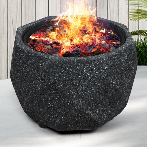 Oakleigh Home Enya Fire Pit with Grill Tray Temple & ster
