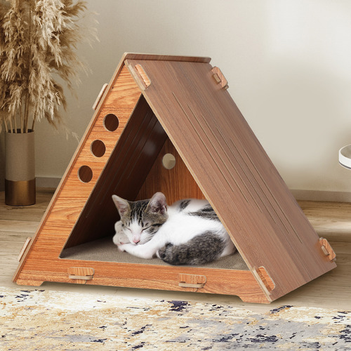 Leo Cat House Scratching Board