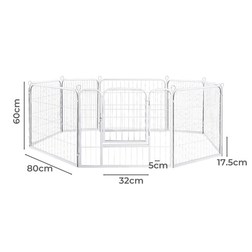 8 Panel Pet Playpen