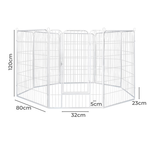 8 Panel Pet Playpen