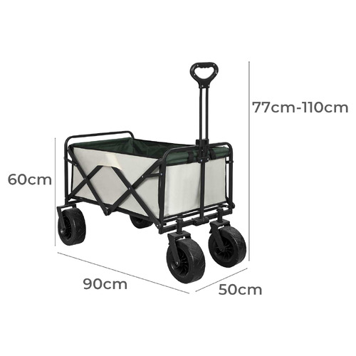 Zeth Outdoor Collapsible Wagon Cart