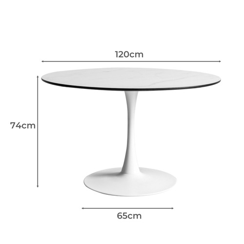 Oakleigh Home Lucian Round Dining Table Temple & ster