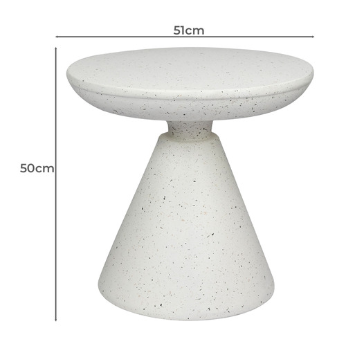 Rundel Cement Side Table