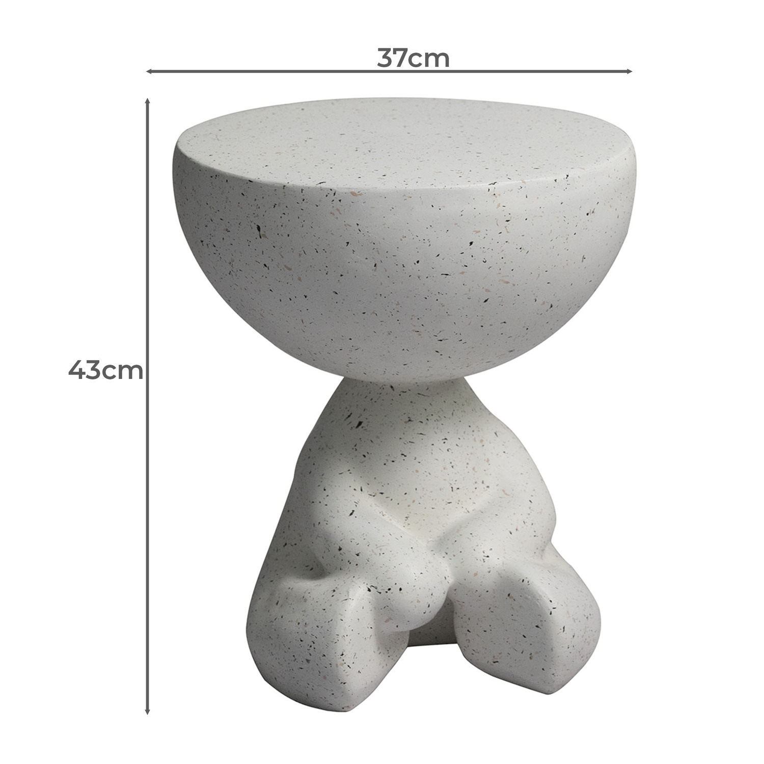 Rusch Cement Side Table