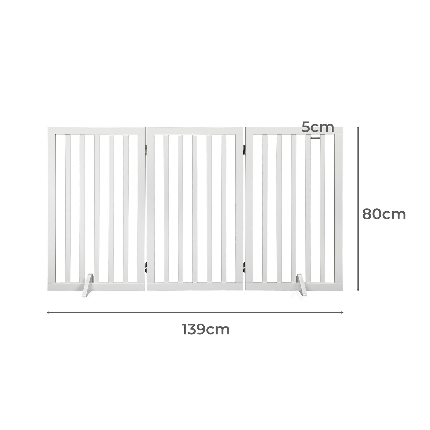 Oslo 3 Panel Pet Gate
