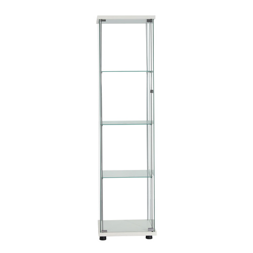 Oakleigh Home Goda 4 Shelf Glass Display Cabinet | Temple & Webster