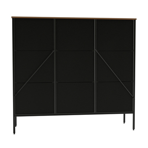 Brown Danai 9 Drawer Chest