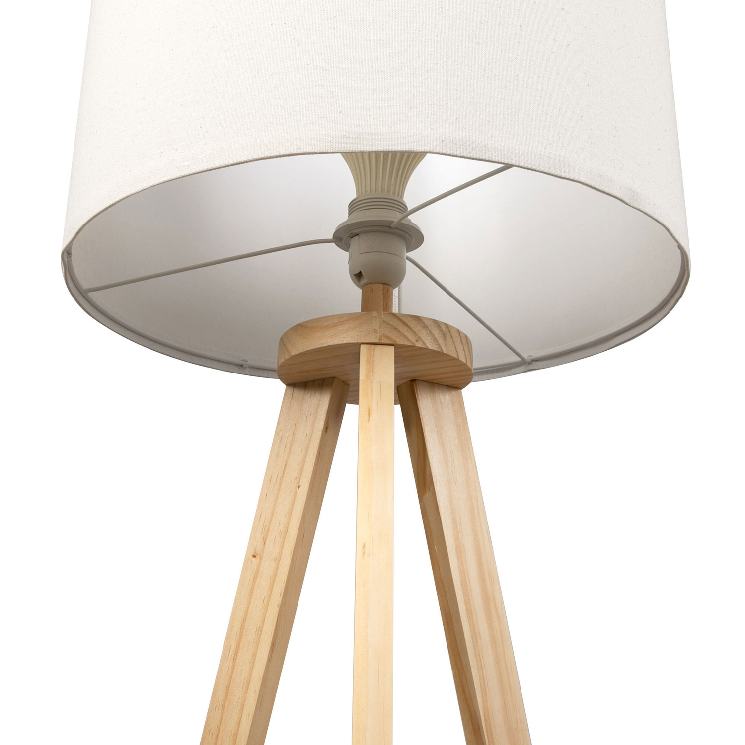 147cm Timothy Linen Floor Lamp