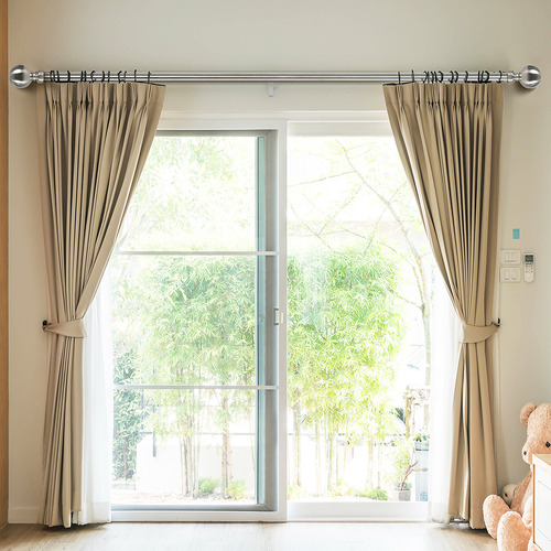 3 Piece Hurley Extendable Curtain Rod Set