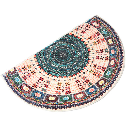 Persian Green Hurley Machine Washable Doormat