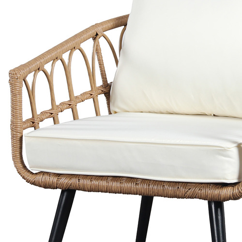 2 Seater Theo Outdoor Coffee Table & Armchair Set