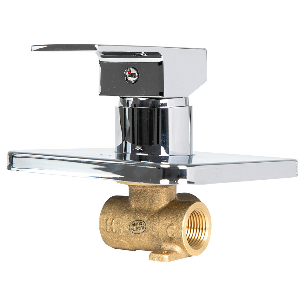 Bentley Square Shower Wall Mixer