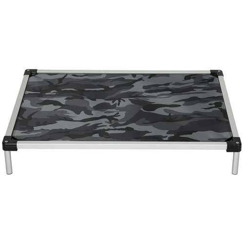 Camouflage Bingo Elevated Dog Bed