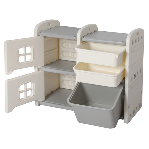 Bopeep Kids' Cedric 4-Cube Toy Storage