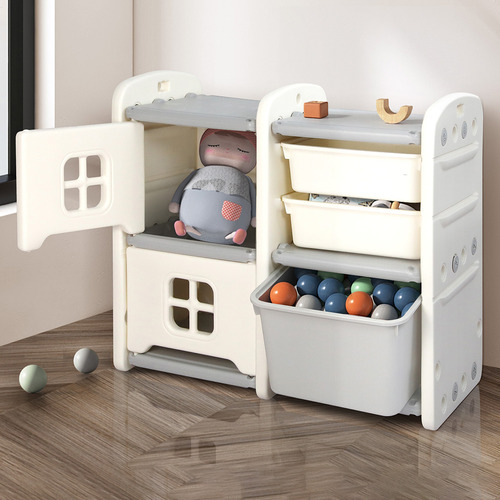 Bopeep Kids' Cedric 4-Cube Toy Storage