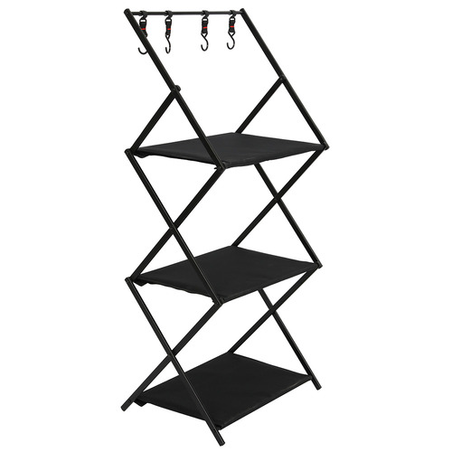 3 Layer Hudson Portable Camping Shelf