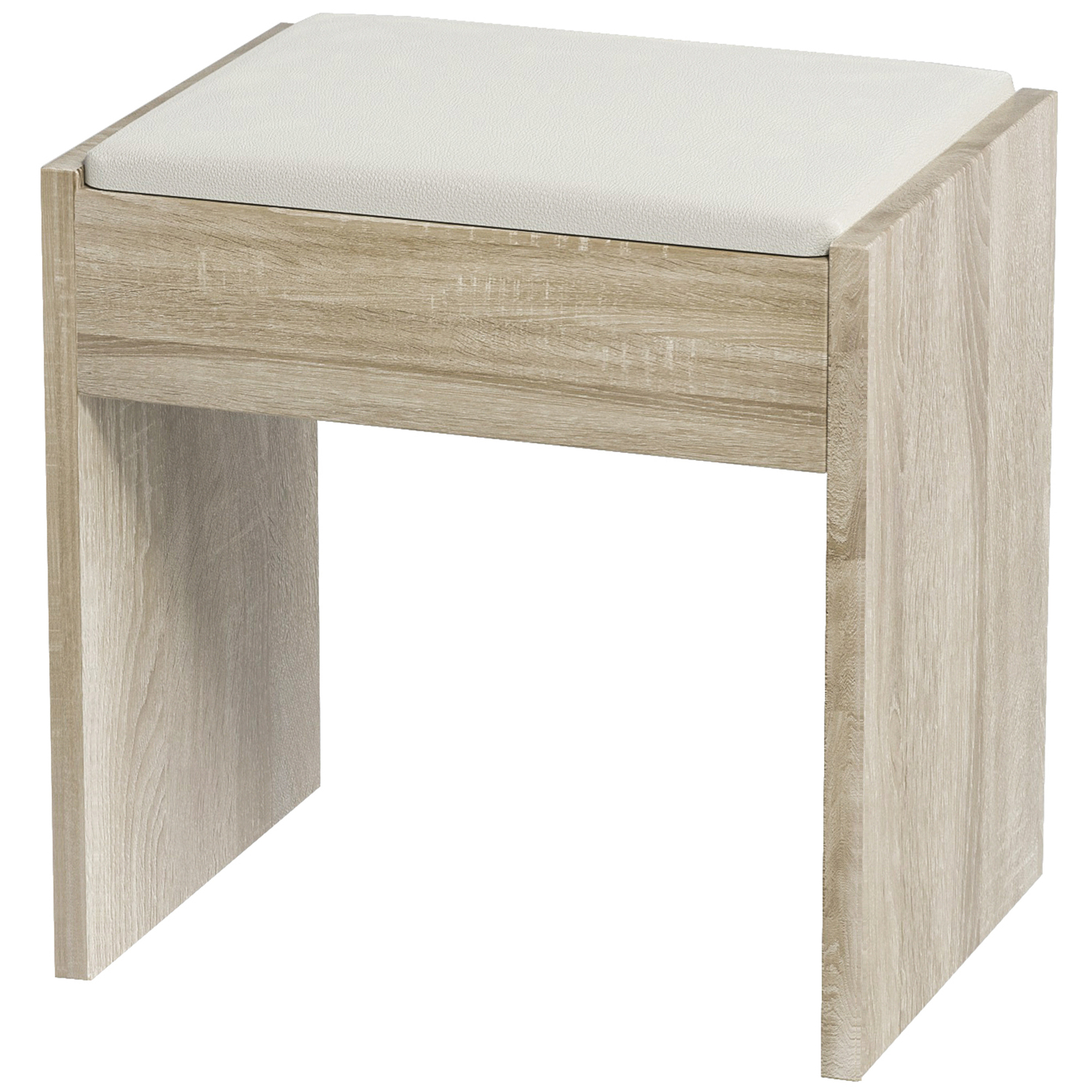 Madelaine-4-Drawer-Dressing-Table-with-Stool-VM1014-WH