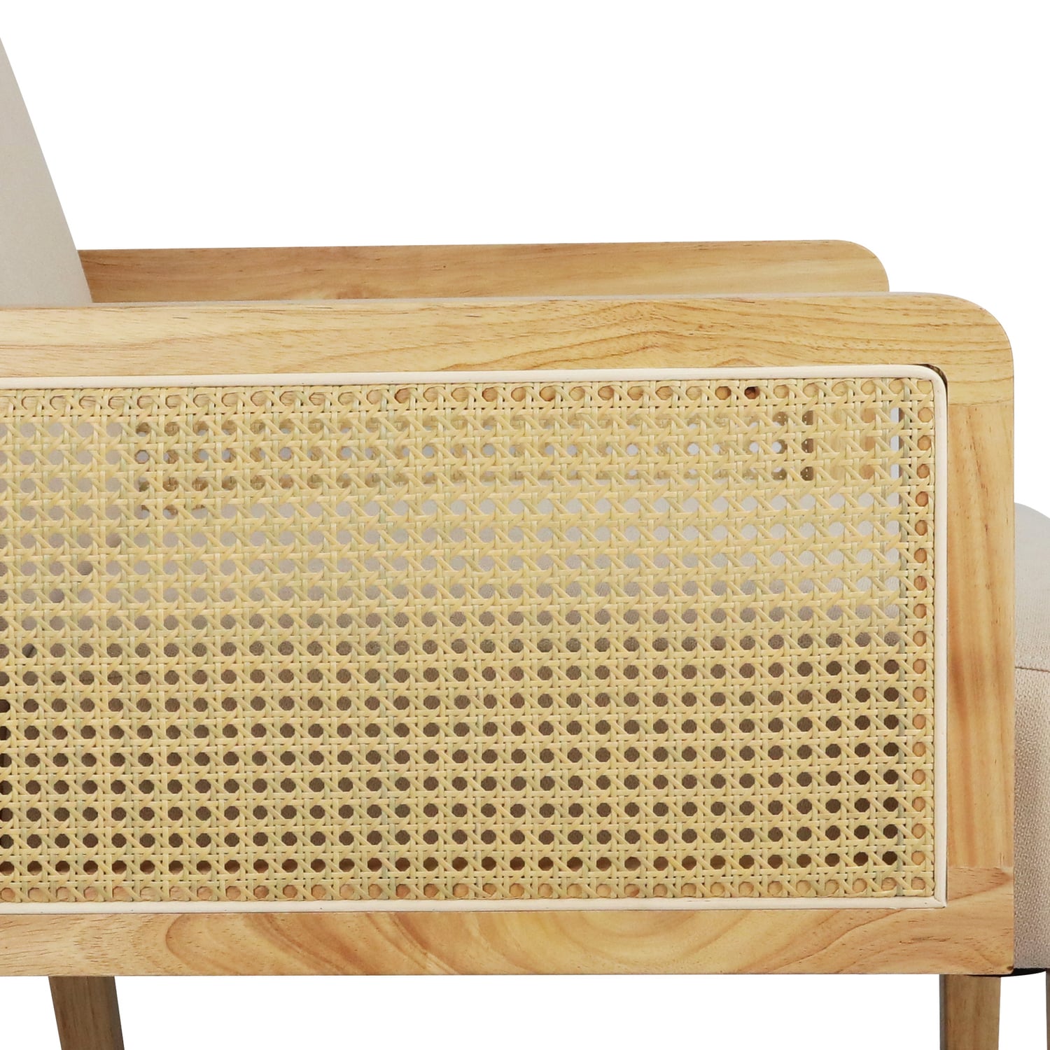 Nova Rubberwood Armchair