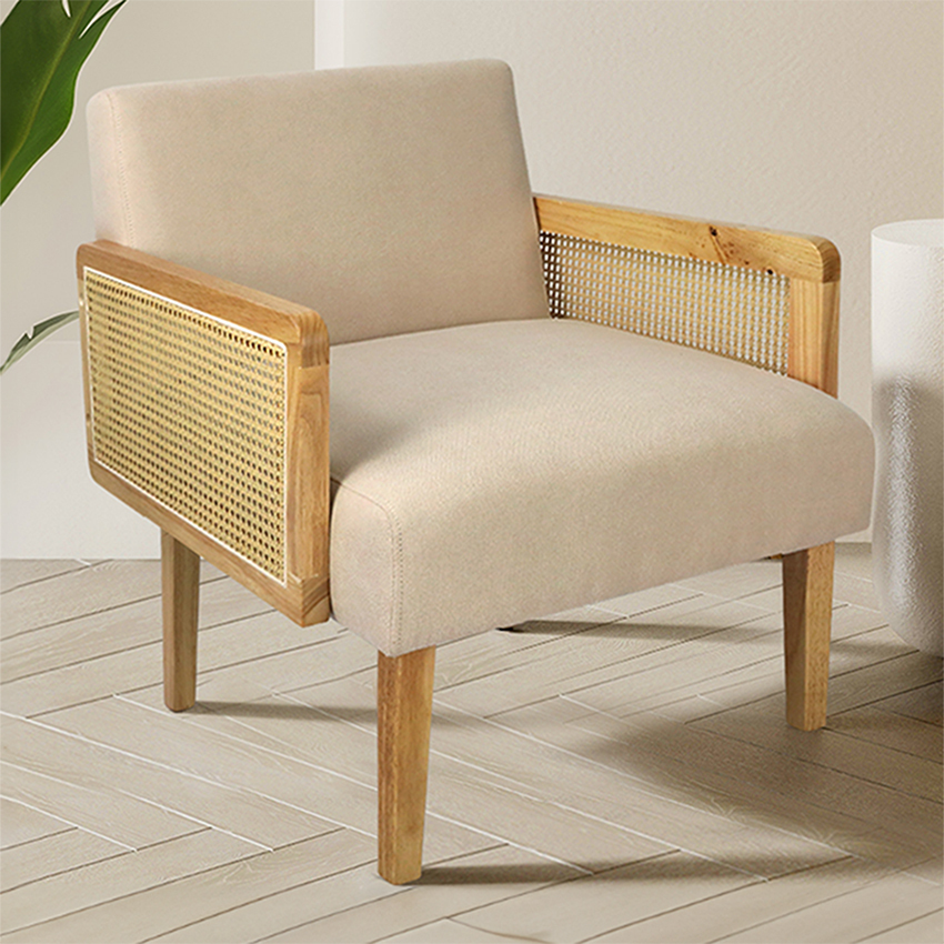 Nova Rubberwood Armchair
