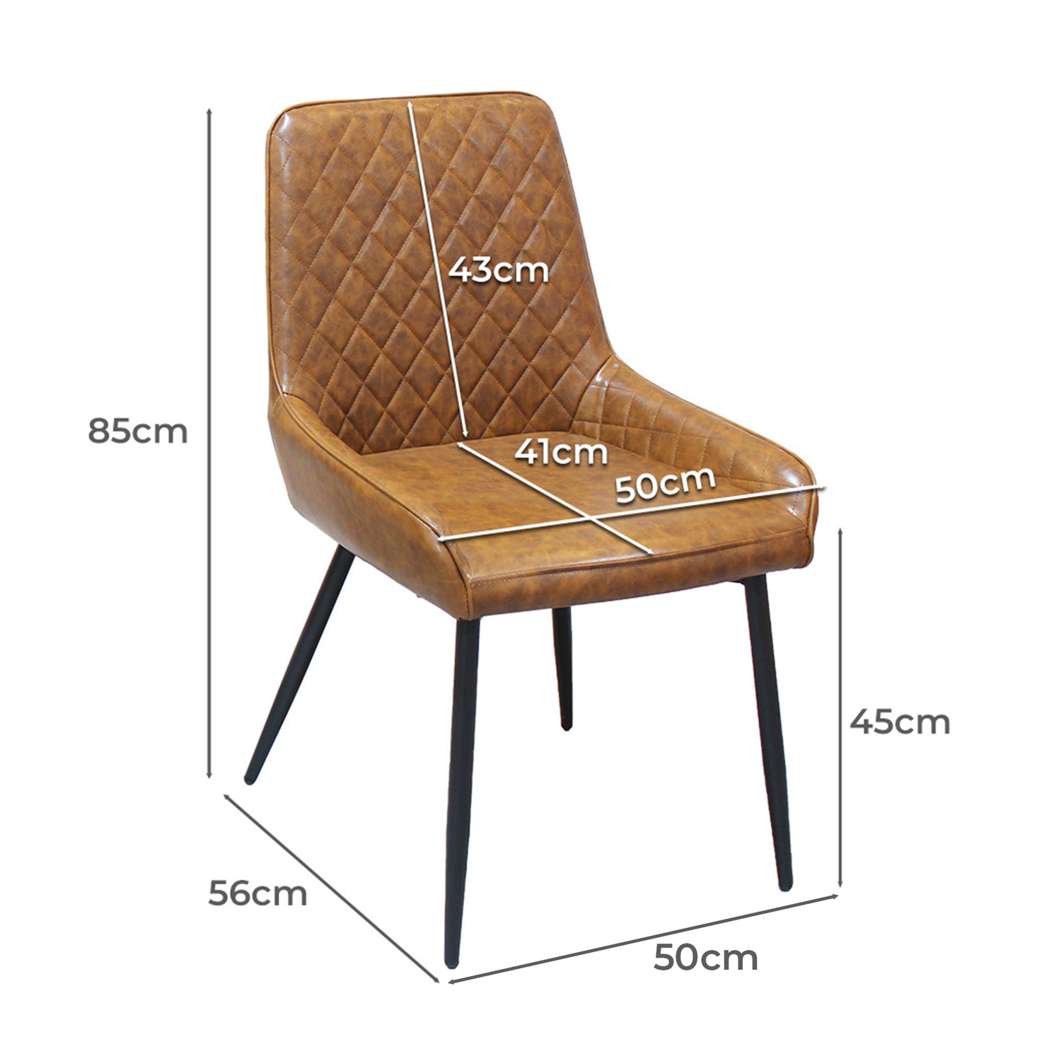 Madeline Faux Leather Dining Chairs